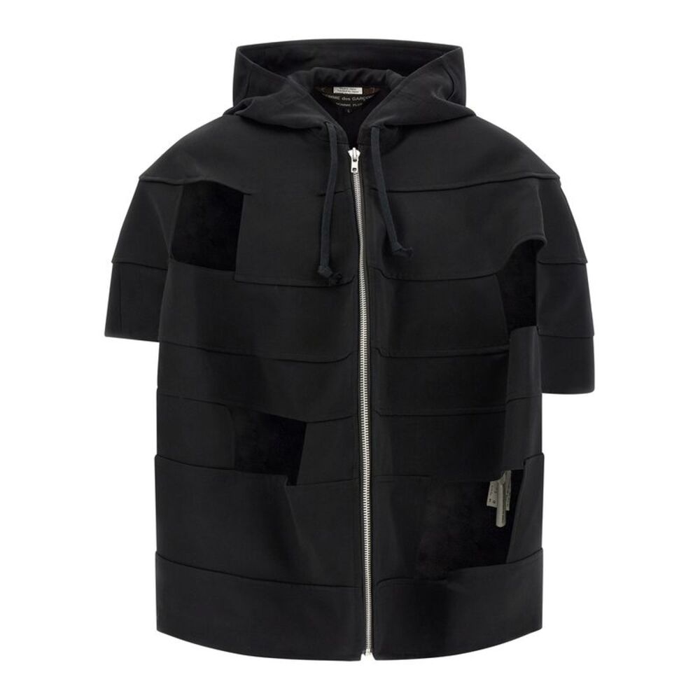 Comme Des Garçons Black Wool Shell Men's Jacket